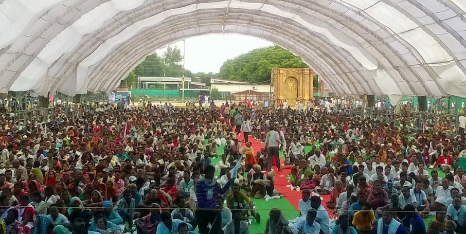 मध्य प्रदेशः ग्वालियर में जुटे हजारों भूमिहीनों का ऐलान, ‘जमीन नहीं मिली तो मोदी सरकार गिरा देंगे’