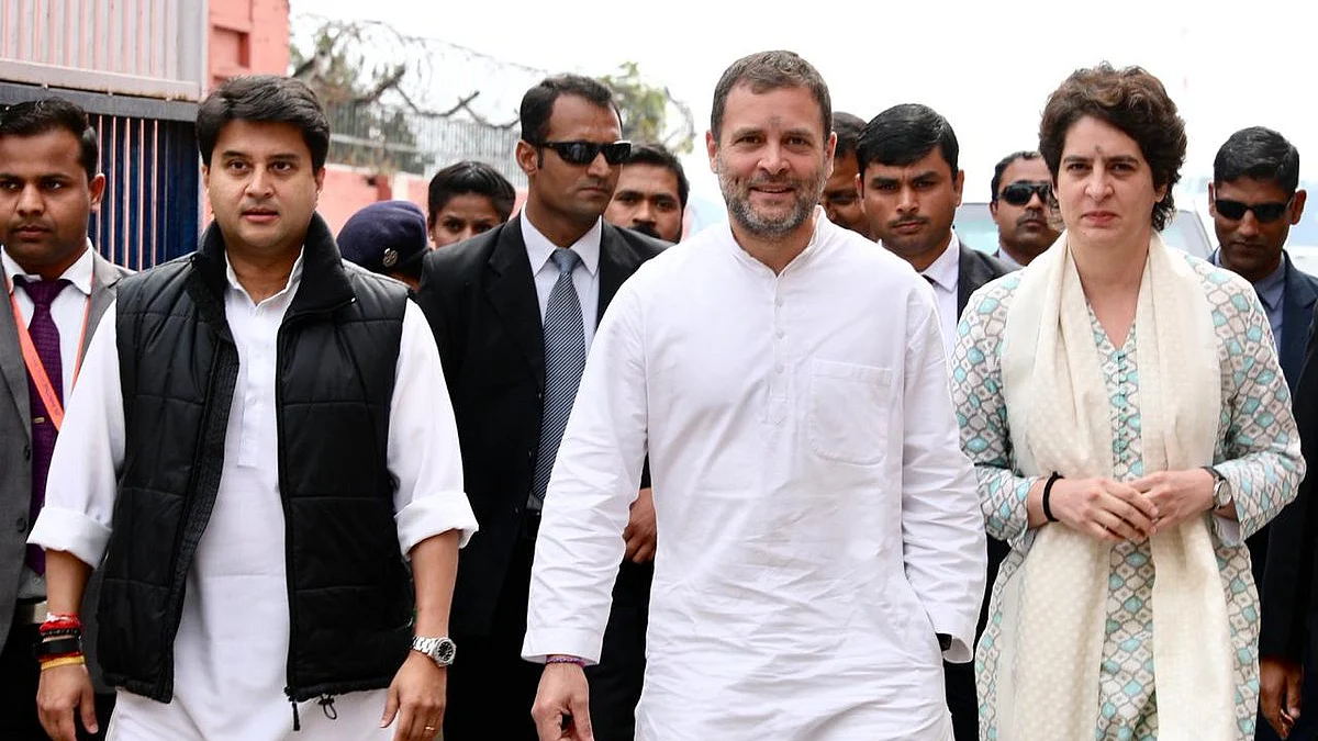 राहुल गांधी ने किया उत्तर प्रदेश की सीटों का बंटवारा, प्रियंका के जिम्मे 41 तो सिंधिया के जिम्मे 39 सीटें