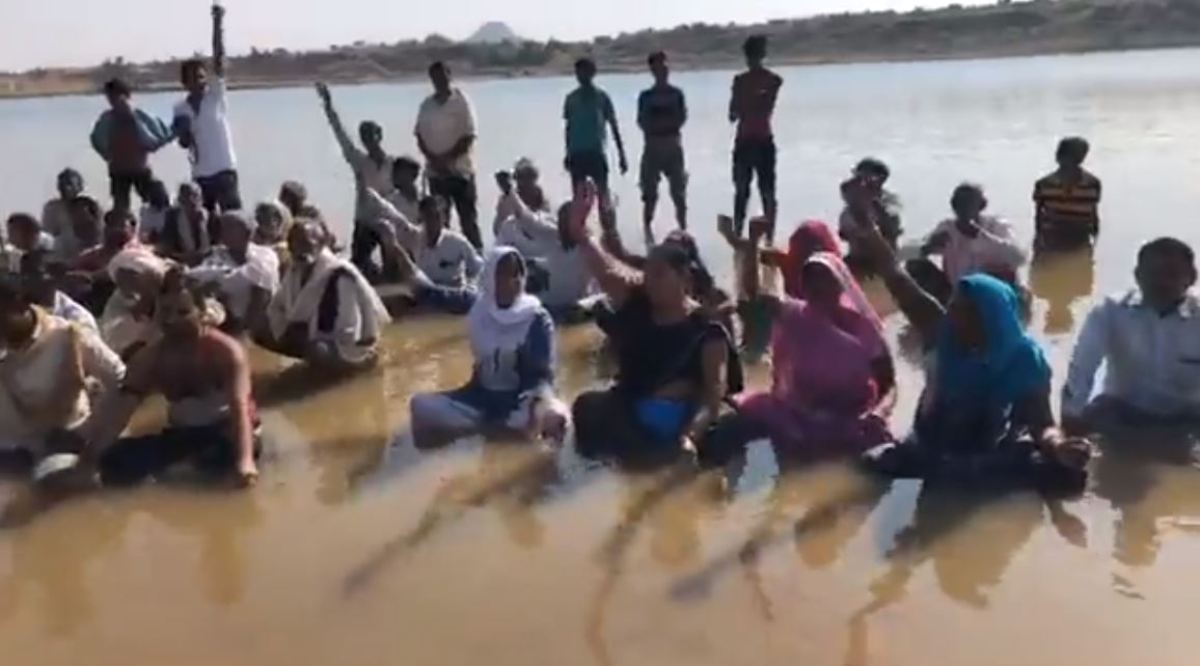 बांदा : अवैध खनन के खिलाफ किसान आंदोलन को सामाजिक संगठनों का समर्थन