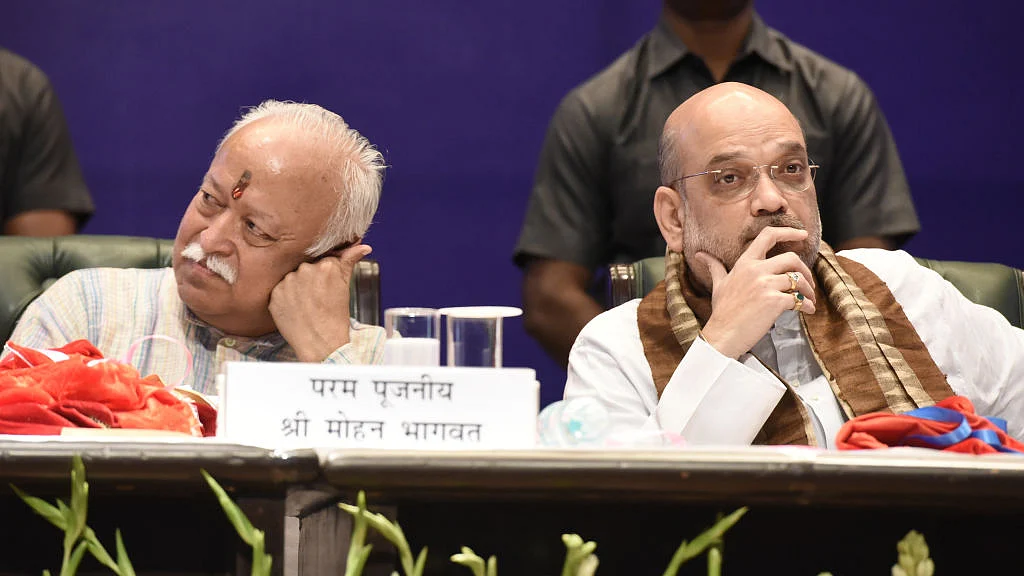 मोदी-शाह की शैली से नाराज़ संघ को केंद्र की सत्ता पर नियंत्रण खोने की आशंका, यूपी भी हाथ से निकलने का खतरा