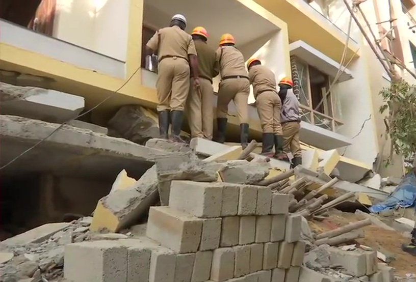 बेंगलुरु में निर्माणाधीन इमारत गिरने से हादसा, मरने वालों की संख्या हुई 4, कई घायल अस्पताल में भर्ती