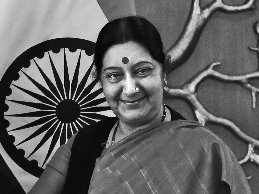 पूर्व विदेश मंत्री सुषमा स्वराज का निधन, दिल का दौरा पड़ने पर दिल्ली के एम्स में कराया गया था भर्ती
