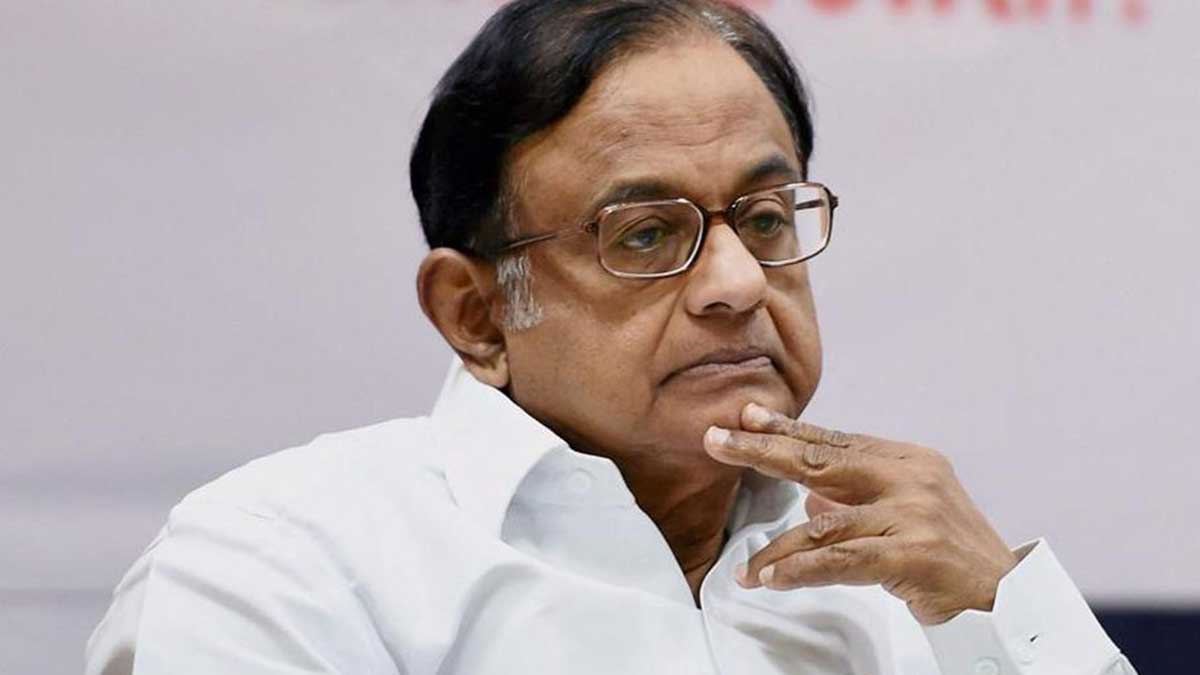 न्यायिक हिरासत में भेजे जाने के सवाल पर पी चिदंबरम बोले- मुझे सिर्फ अर्थव्यवस्था की चिंता