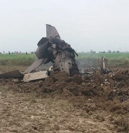 मध्य प्रदेश: वायुसेना का लड़ाकू विमान मिग-21 क्रैश, इस साल ये तीसरा हादसा