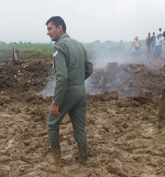 मध्य प्रदेश: वायुसेना का लड़ाकू विमान मिग-21 क्रैश, इस साल ये तीसरा हादसा