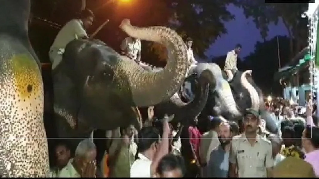 बड़ी खबर LIVE: कर्नाटक में दिखी साझी संस्कृति, दशहरा पर जंबू सवारी से पहले आशीर्वाद लेने दरगाह पहुंचे हाथी