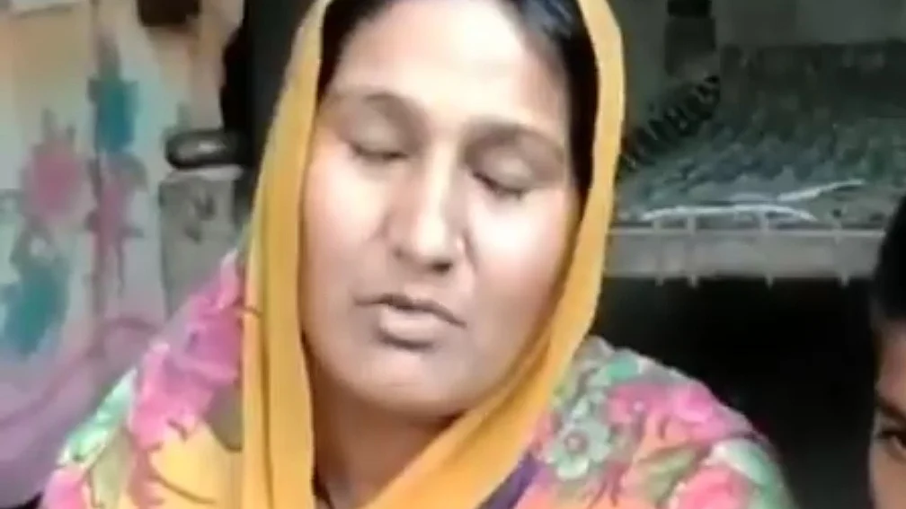 मृतक मोहनलाल शर्मा की पत्नी