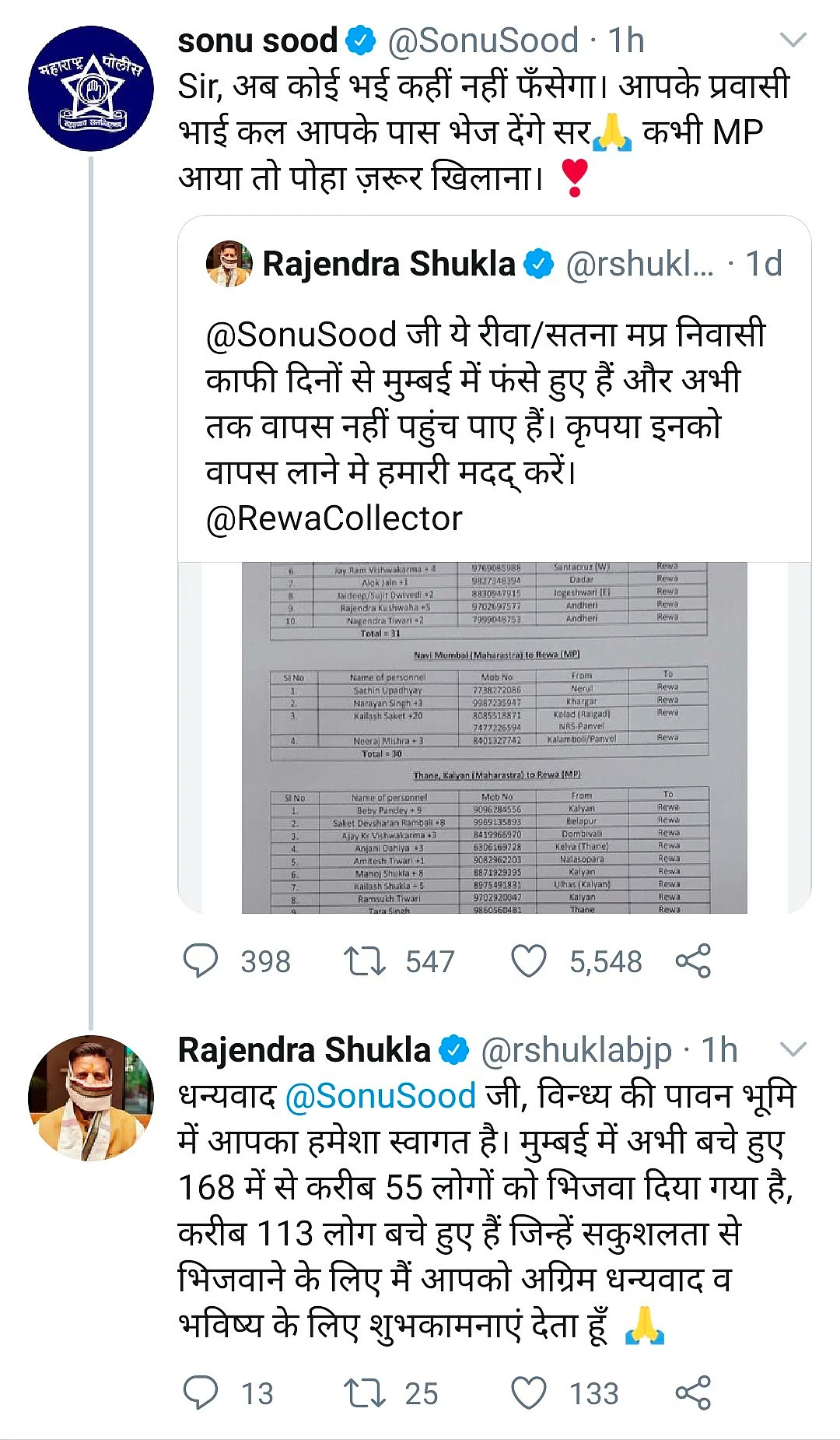 मध्यप्रदेश के बीजेपी विधायक ने सोनू सूद से मांगी मदद, कांग्रेस ने इसे शिवराज सरकार की हकीकत बताया