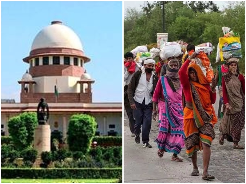 सुप्रीम कोर्ट का आदेश, जहां भी प्रवासी मजदूर फंसे हैं, 15 दिन के भीतर उन्हें उनके कस्बों में वापस भेजा जाए