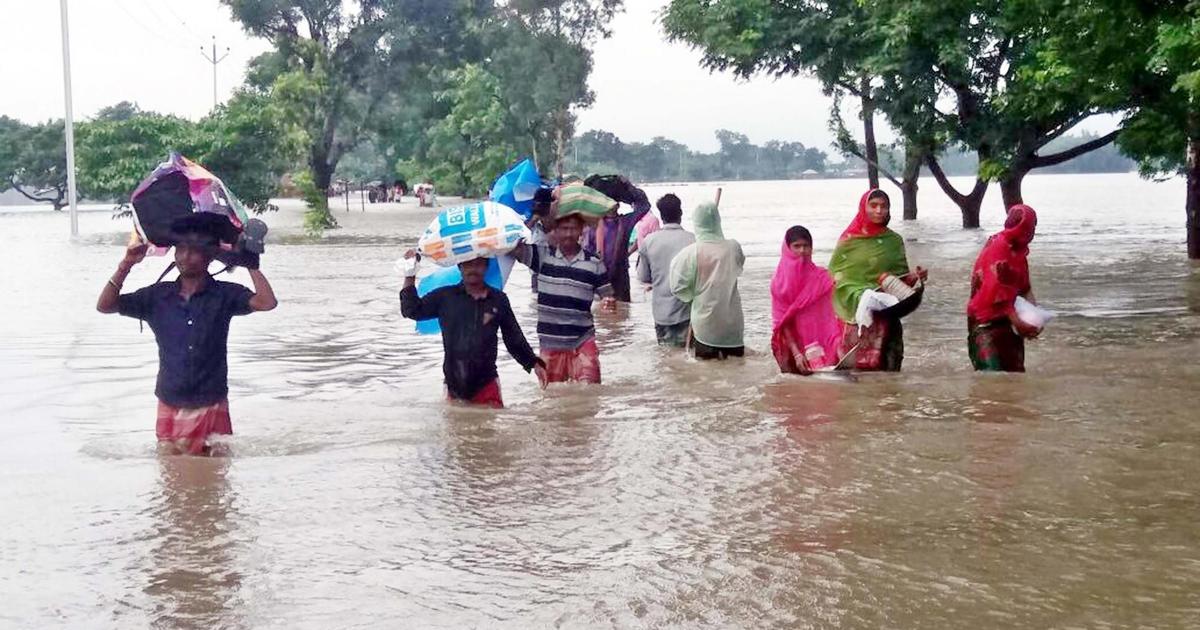 कोरोना के बीच बाढ़ से बिहार का बुरा हाल, विपक्ष का आरोप, राहत 'रामभरोसे', पीड़ित 'भगवान भरोसे'