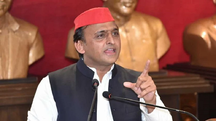 भूमि पूजन से पहले अखिलेश का योगी पर हमला, कहा- बीजेपी सरकार के पास किसानों को मुआवजा देने का समय नहीं