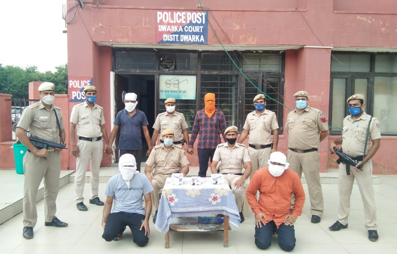 राजधानी दिल्ली की जेल से चल रहा था जबरन उगाही करने वाले रैकेट, मुख्य जेल वार्डन सहित पांच गिरफ्तार
