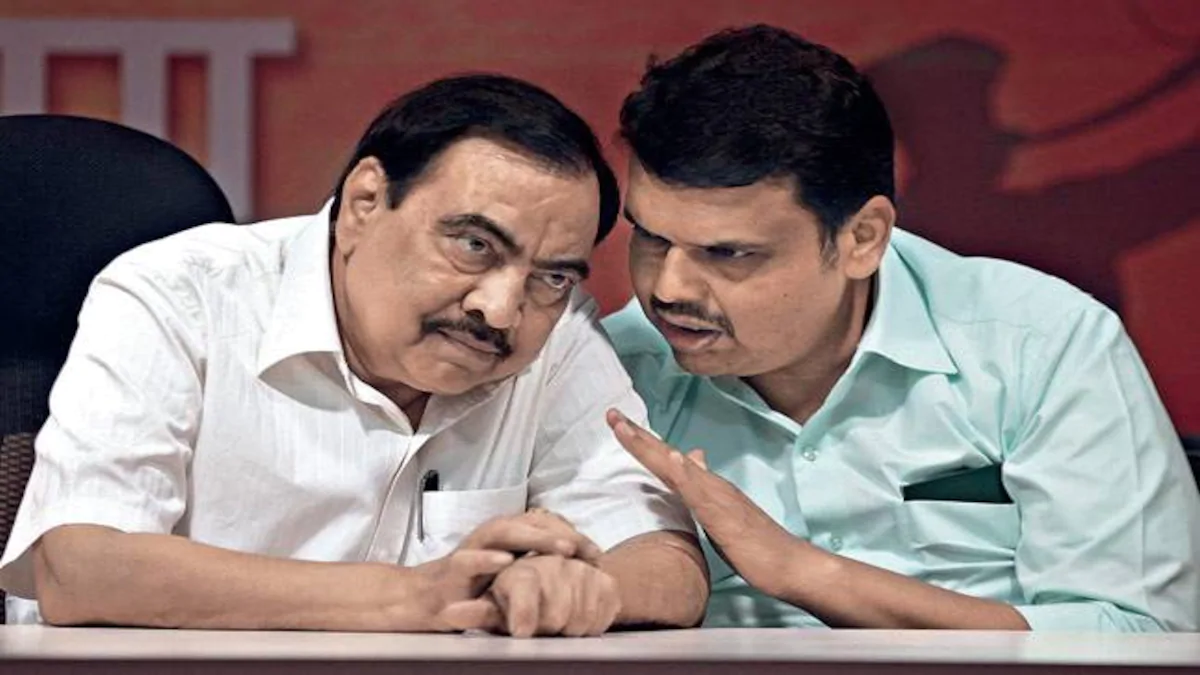 महाराष्ट्र में BJP को बड़ा झटका, वरिष्ठ नेता एकनाथ खडसे NCP में होंगे शामिल