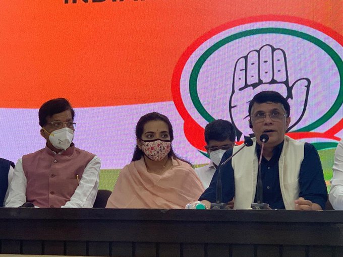 बिहार चुनाव से ऐन पहले शरद यादव की बेटी सुभाषिनी और पूर्व सांसद काली पांडे कांग्रेस में शामिल