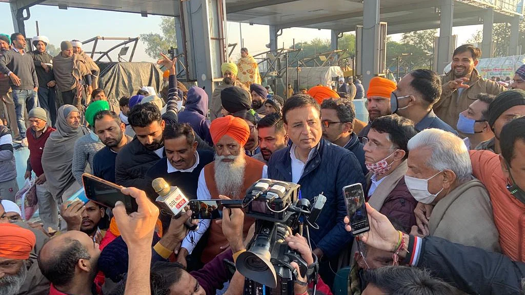 किसानों आंदोलन विपक्ष ने साधा बीजेपी पर निशाना, कहा - क्या पूंजीपतियों की तिजोरी की रक्षा के लिए है दिल्ली दरबार