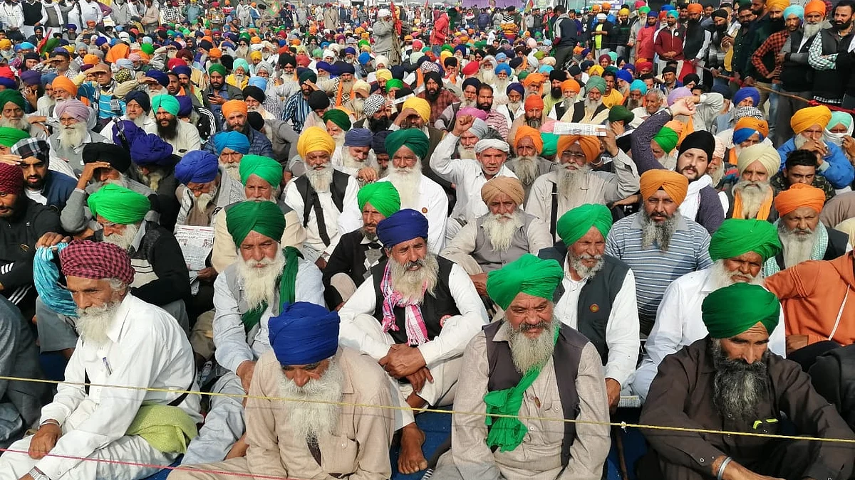 किसान आंदोलन के समर्थन में आए बिहार के किसान, कृषि कानूनों के खिलाफ मंगलवार को करेंगे 'राजभवन मार्च'