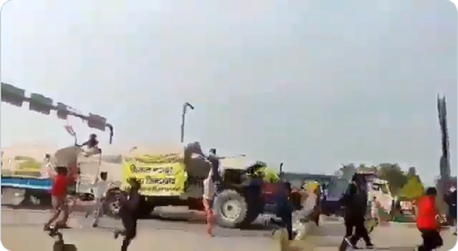 बैरिकेडिंग से नाराज किसानों का राजस्थान-हरियाणा बॉर्डर पर हंगामा, तोड़कर दिल्ली की तरफ निकले