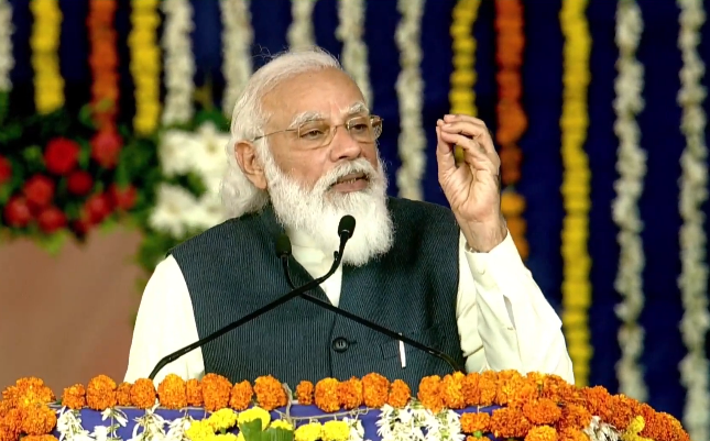 पीएम मोदी ने किसान आंदोलन को बताया साजिश, विपक्षी दलों को ठहराया जिम्मेदार
