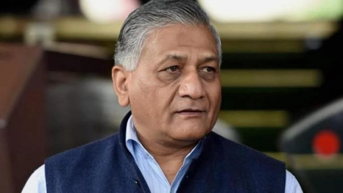 वीके सिंह के बयान पर कांग्रेस का पलटवार, पूछा- क्या किसान होने-दिखने का सर्टिफिकेट भी मोदी सरकार से लेना पड़ेगा?
