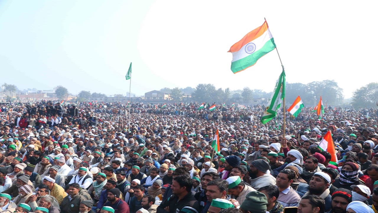 महापंचायत में किसान आंदोलन में खुलकर शामिल होने का आह्वान, जयंत चौधरी बोले- सरकार न भूले क्रांति भूमि है मुजफ्फरनगर