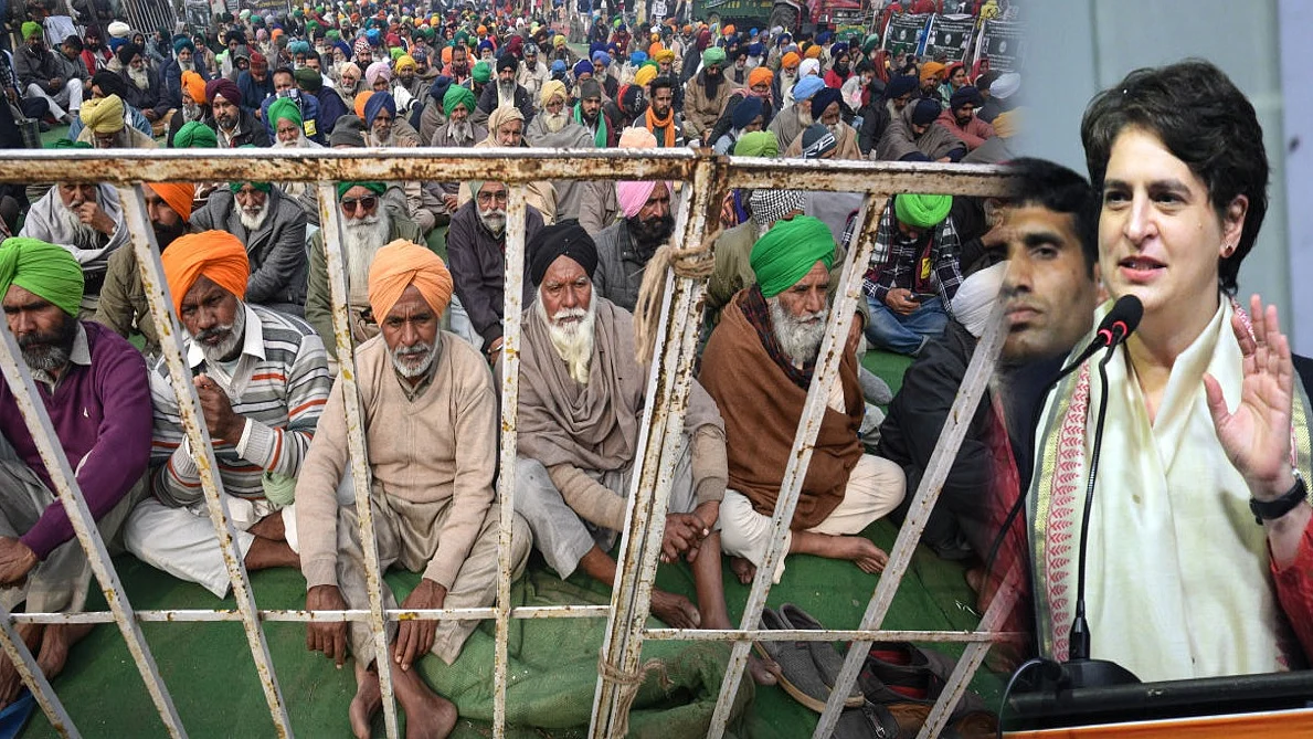 प्रियंका गांधी ने सरकार को लिया आड़े हाथों, कहा- क्या अरबपति मित्रों के ड्राइंगरूम में बनेंगे कृषि कानून!
