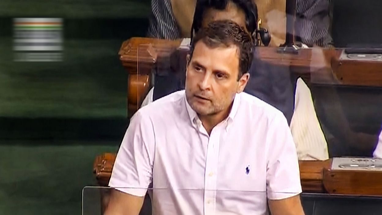 राहुल गांधी ने सुनाई सरकार को खरी-खरी, कहा- यह #HumDoHumareDoKiSarkar जिसे सिर्फ 4 लोग चलाते हैं, सुनें पूरा भाषण