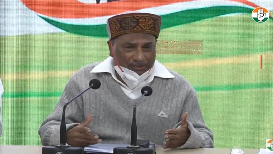 डिसइंगेजमेंट के नाम पर मोदी सरकार ने चीन के सामने किया सरेंडर: पूर्व रक्षा मंत्री एके एंटनी
