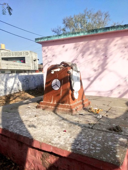 बीजेपी शासित मध्यप्रदेश के मंदसौर में बापू की प्रतिमा तोड़ी गई, अभी तक कोई गिरफ्तारी नहीं