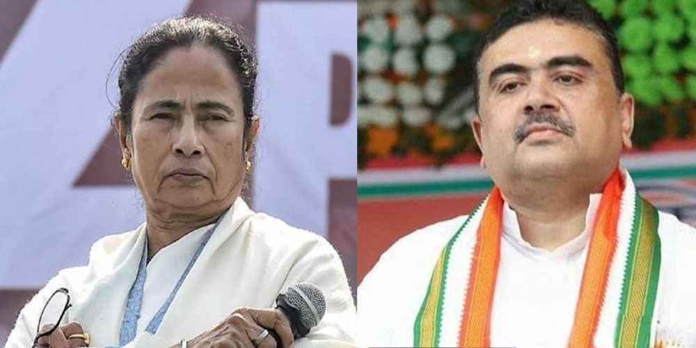 बंगाल चुनावः बीजेपी ने 57 उम्मीदवारों की लिस्ट जारी की, नंदीग्राम से ममता के सामने शुभेंदु को टिकट