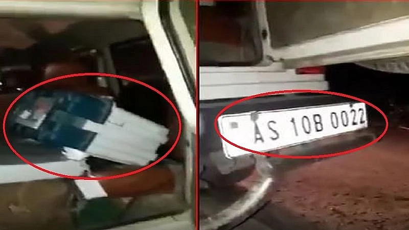 असम के पथराकंडी में बीजेपी उम्मीदार की कार से EVM बरामद! प्रियंका गांधी ने खड़े किए सवाल
