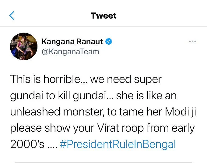 कंगना रनौत का ट्विटर अकाउंट सस्पेंड, नफरत फैलाने और हिंसा भड़काने वाले किए थे विवादित पोस्ट, एफआईआर भी दर्ज