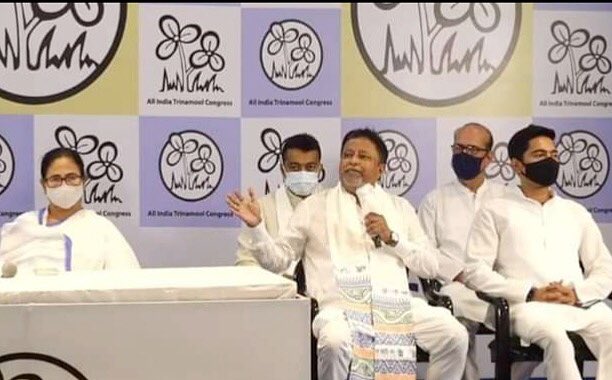 पश्चिम बंगाल में हार के बाद बीजेपी को एक और बड़ा झटका, मुकुल रॉय ने TMC में की घरवापसी
