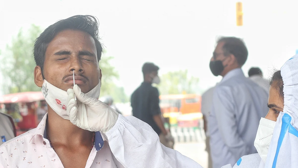 देश में कोरोना का कहर जारी, 35 हजार नए मामले आए सामने, 483 लोगों की गई जान