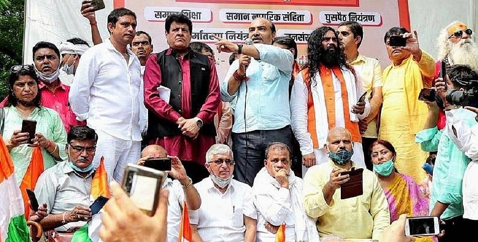दिल्ली में भड़काऊ नारे लगाने का आरोपी दीपक हिंदू समेत 5 हिरासत में, BJP नेता  अश्निनी उपाध्याय पर गिरफ्तारी की तलवार