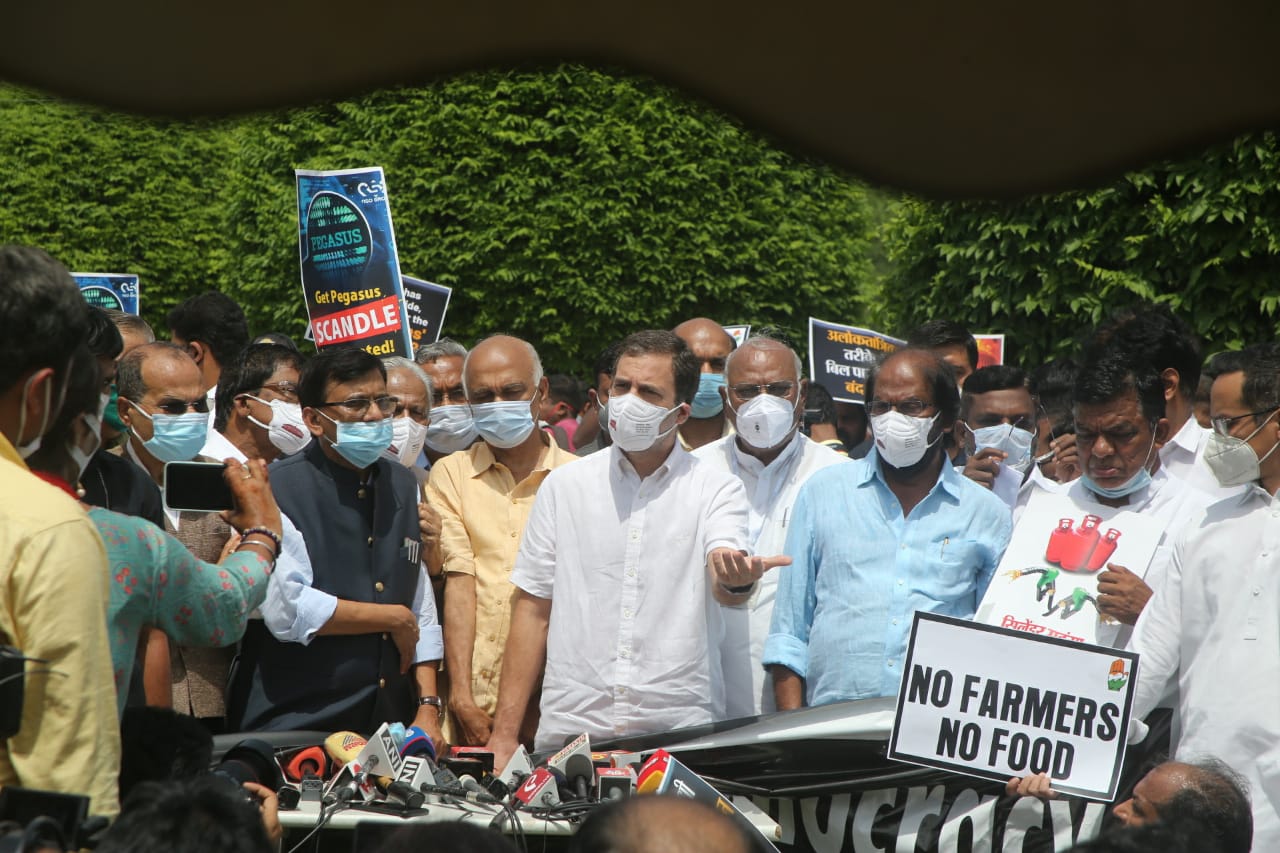 'संसद में लोकतंत्र की हत्या, राज्यसभा में सांसदों की हुई पिटाई’, राहुल ने सरकार पर लगाए कई गंभीर आरोप