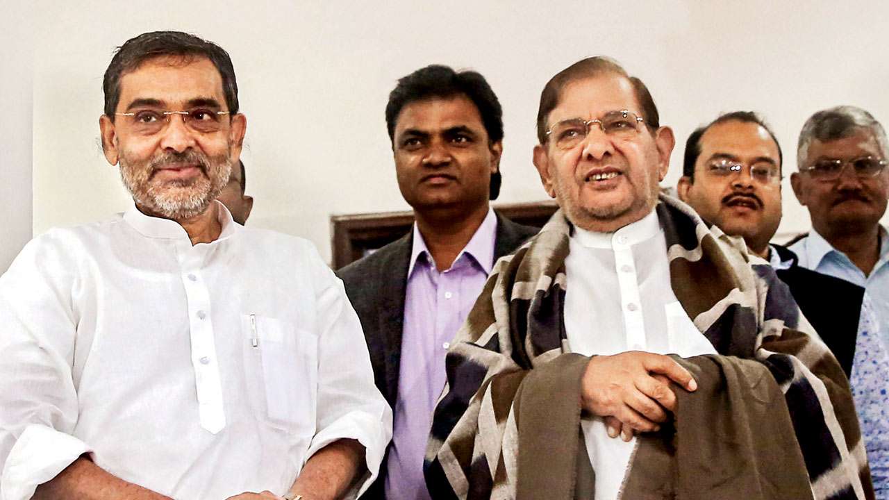 शरद यादव की हो सकती है JDU में वापसी, उपेंद्र कुशवाहा ने की मुलाकात, अटकलें तेज