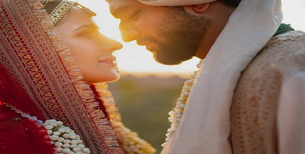 Vicky-Katrina wedding Pics: एक दूजे के हुए कैटरीना कैफ और विक्की कौशल, देखें भव्य शादी की खास तस्वीरें