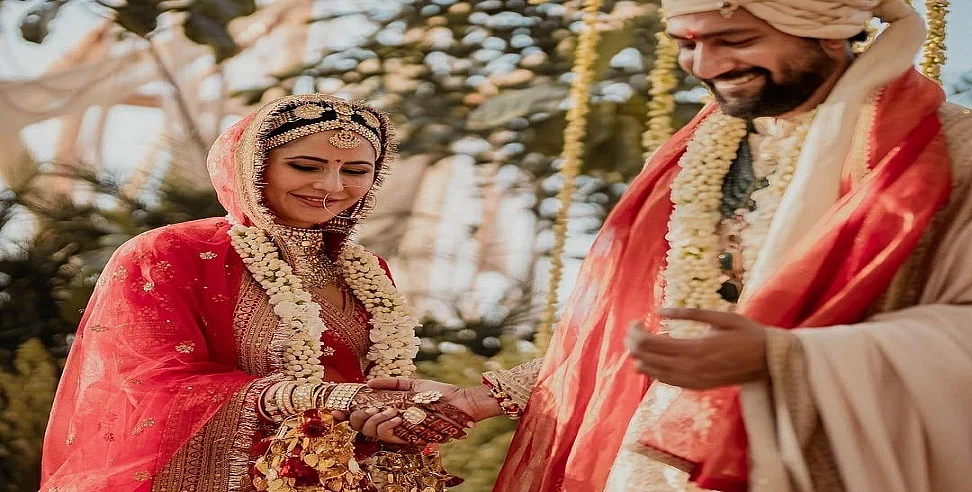 Vicky-Katrina wedding Pics: एक दूजे के हुए कैटरीना कैफ और विक्की कौशल, देखें भव्य शादी की खास तस्वीरें