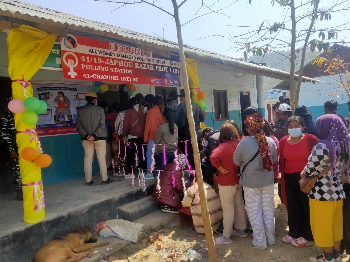 मणिपुर चुनाव: अंतिम चरण में 77 फीसदी मतदान; अलग-अलग घटनाओं में 2 की मौत