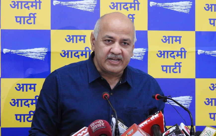 हिमाचल में AAP से डर गई BJP, चुनाव से पहले बदलेगी मुख्यमंत्री, अनुराग ठाकुर को मिल सकता है ताज- मनीष सिसोदिया