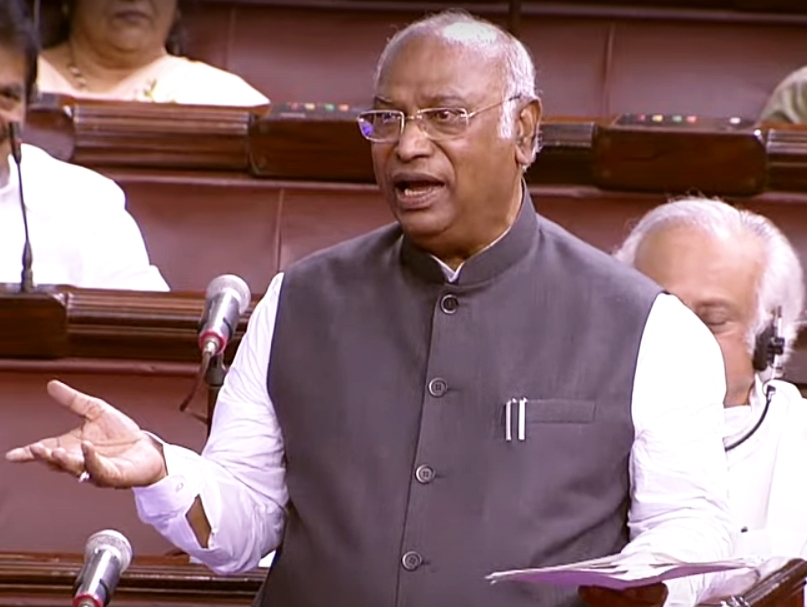 समाज में नफरत फैलाने वाले अपराधियों को मिले सजा, राज्यसभा में मल्लिकार्जुन खड़गे