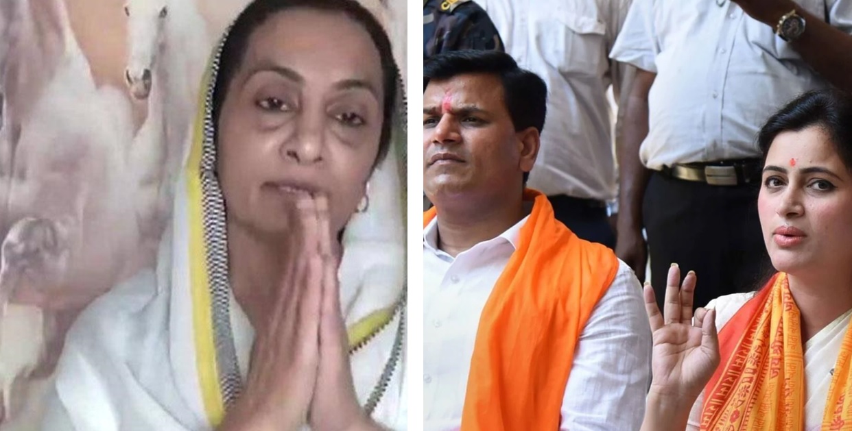 पीएम के दरवाजे पहुंचा चालीसा विवाद, एनसीपी नेता ने कहा- पीएम आवास पर पढ़ना चाहती हूं नमाज और हनुमान चालीसा