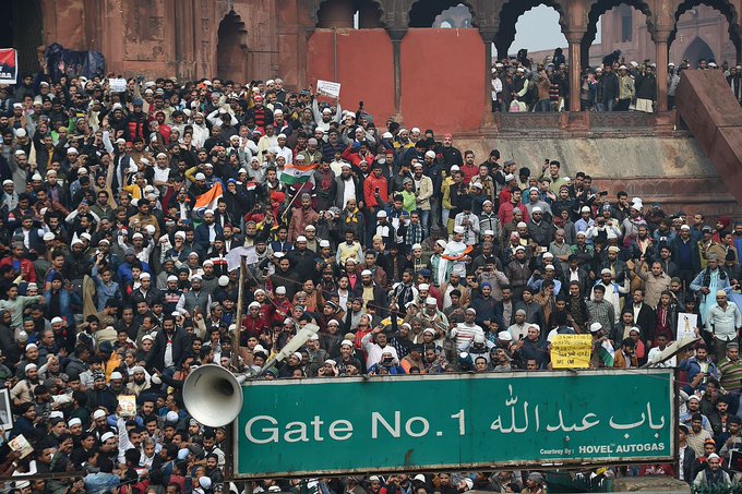 जामा मस्जिद के बाहर प्रदर्शन करने वालों के खिलाफ FIR, पैगंबर मोहम्मद पर टिप्पणी के खिलाफ कर रहे थे विरोध