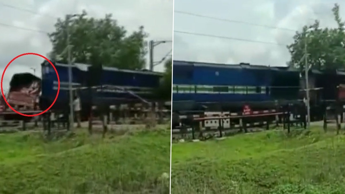 कर्नाटक: बीदर में टला बड़ा रेल हादसा! बहलकी क्रॉसिंग पर ट्रक से टकराई ट्रेन, देखें हादसे का खौफनाक वीडियो