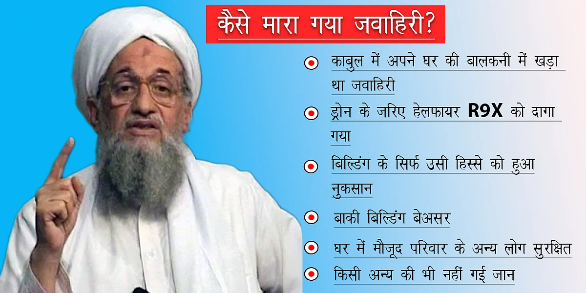 Hellfire R9X missile: जानें कितनी खतरनाक है अमेरिका की R9X मिसाइल, जिसने अलकायदा सरगना जवाहिरी का किया काम तमाम