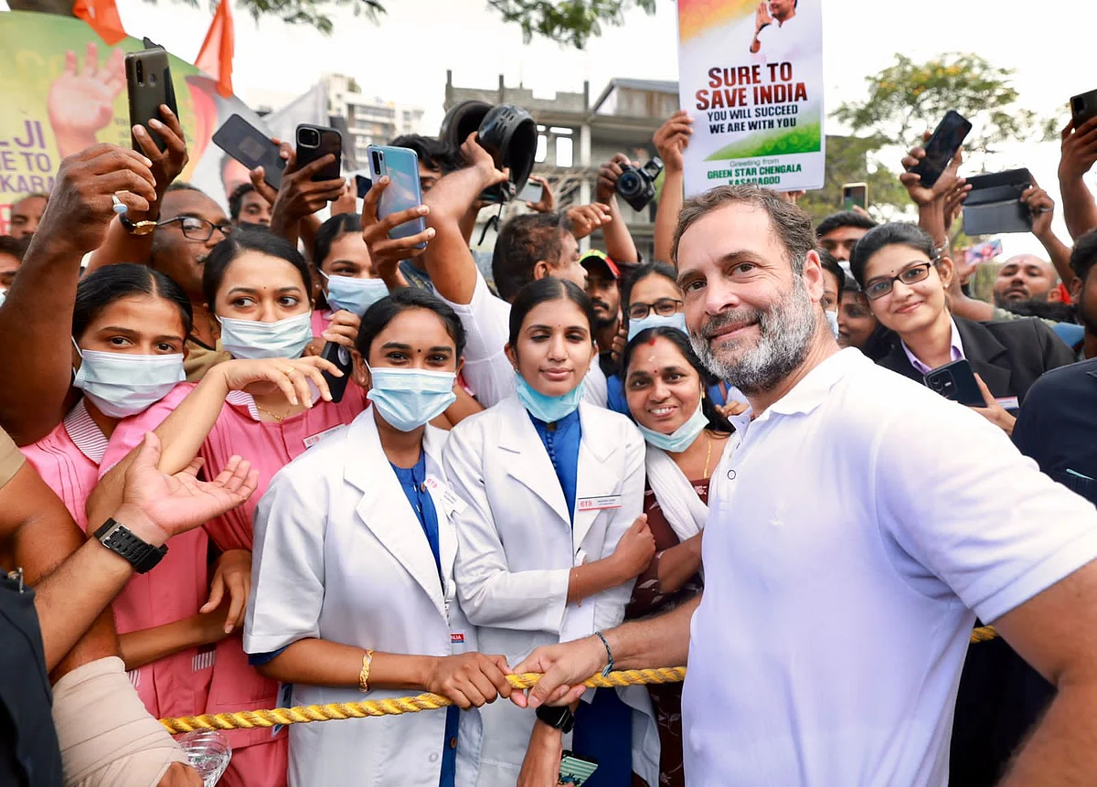 कांग्रेस की 'भारत जोड़ो यात्रा' के 14वें दिन जुड़ते भारत की दिखी अद्भुत तस्वीर