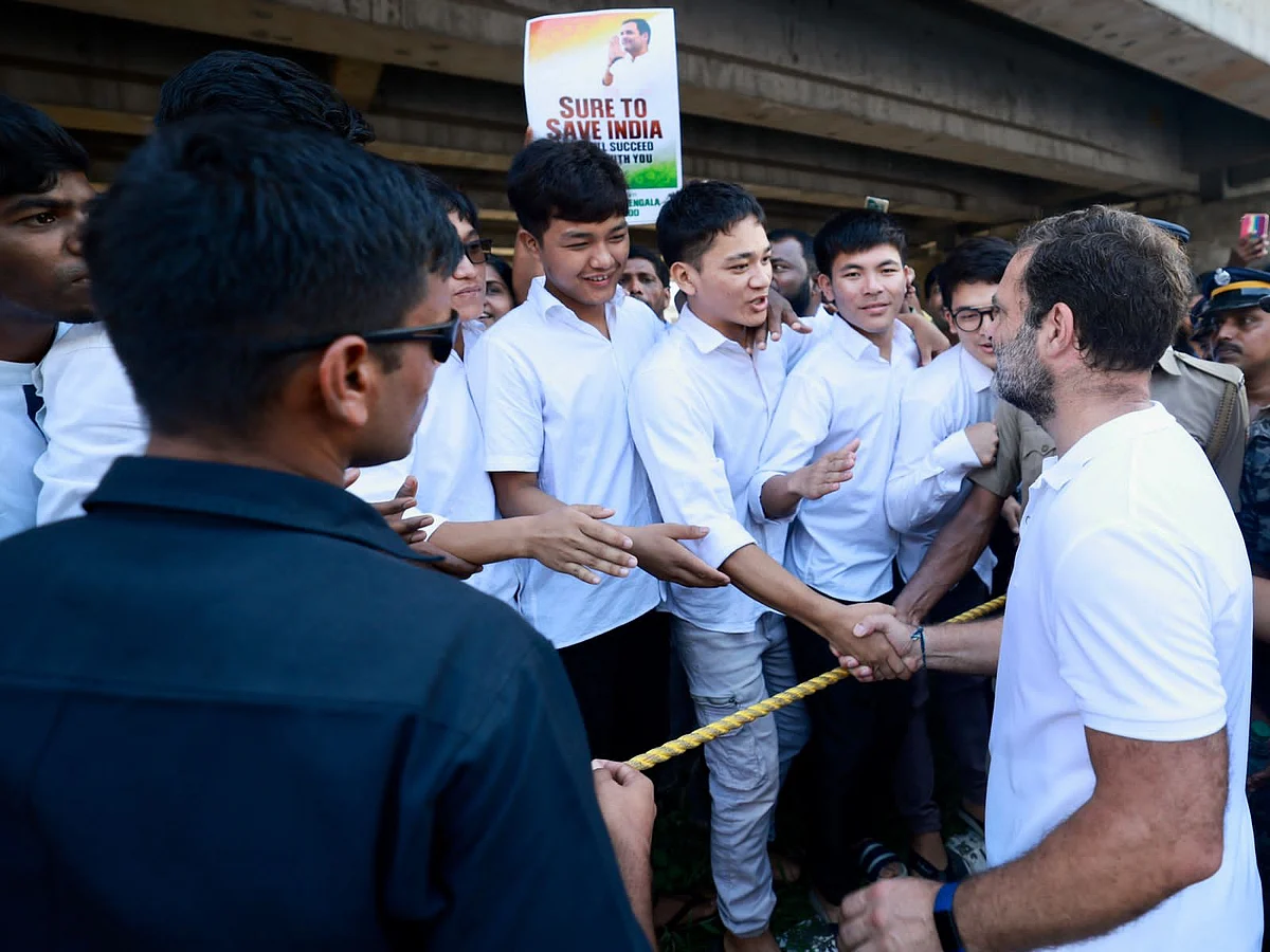 कांग्रेस की 'भारत जोड़ो यात्रा' के 14वें दिन जुड़ते भारत की दिखी अद्भुत तस्वीर