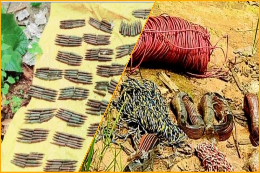 झारखंड: बूढ़ा पहाड़ पर ऑपरेशन ऑक्टोपस, भारी मात्रा में लैंडमाइंस बरामद, बड़ी तबाही की थी योजना