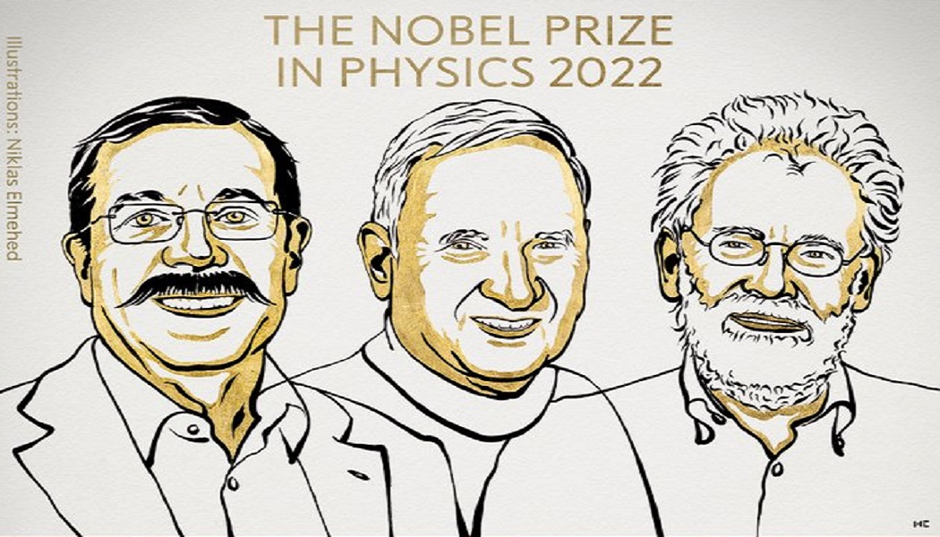 Nobel Prize 2022: भौतिकी विज्ञान के लिए इन तीन वैज्ञानिकों को मिला नोबेल प्राइज