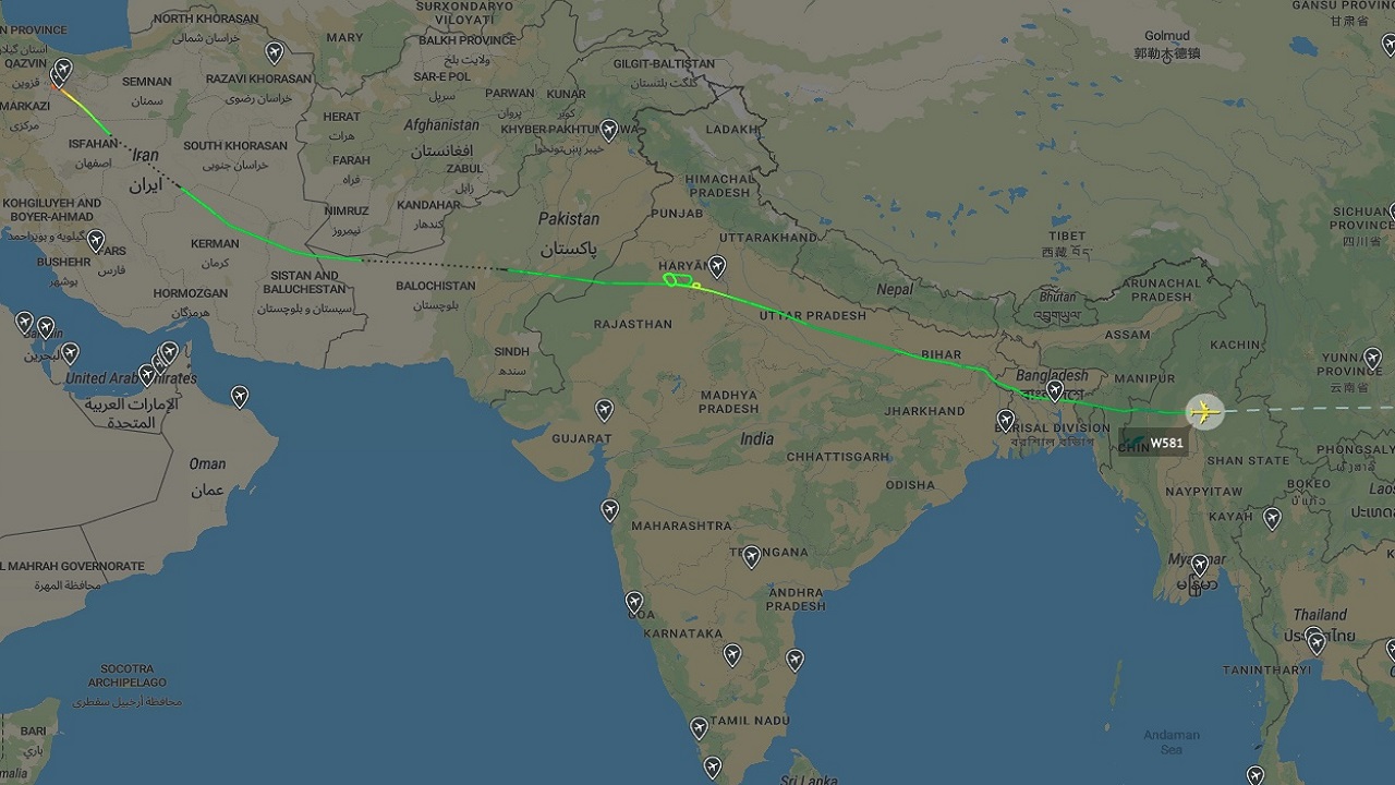 भारतीय हवाई क्षेत्र में ईरानी विमान में बम की खबर से हड़कंप, IAF के 2 लड़ाकू विमानों ने फ्लाइट को भारत से बाहर खदेड़ा
